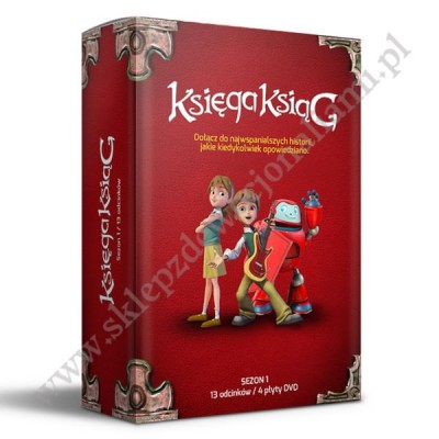 KSIĘGA KSIĄG - SEZON 1 - BOX 4 x DVD - 82316