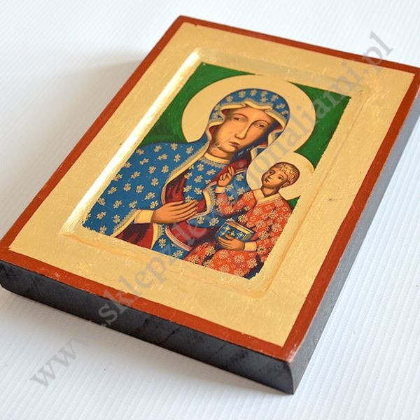 MATKA BOŻA CZĘSTOCHOWSKA - ikona 14 x 18 cm - 82395