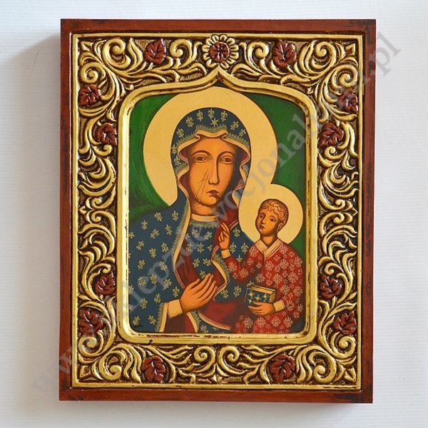 MATKA BOŻA CZĘSTOCHOWSKA - ikona 29 x 36 cm - 82402
