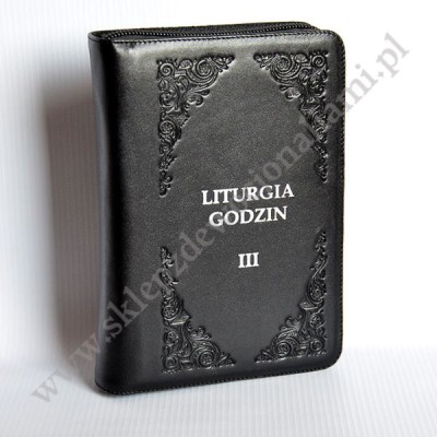 LITURGIA GODZIN - TOM III - OPRAWA SKÓRA + ZAMEK - 82761