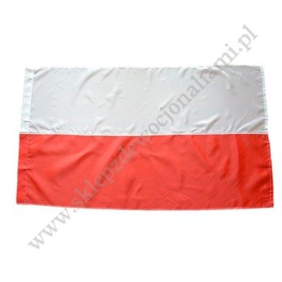 FLAGA BIAŁO-CZERWONA - MATERIAŁOWA 115 cm x 70 cm - 1701