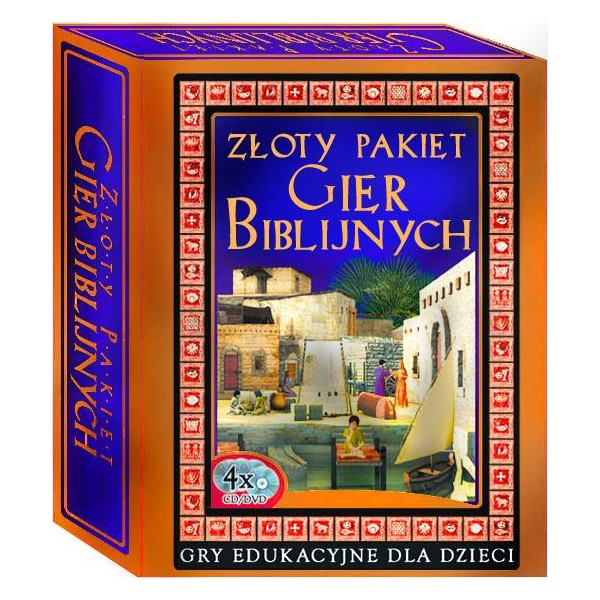 ZŁOTY PAKIET GIER BIBLIJNYCH - 4 CD/DVD - 50730