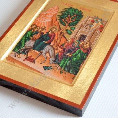 WJAZD JEZUSA DO JEROZOLIMY - ikona 18 x 24 cm - 83729