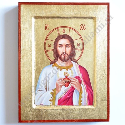 SERCE PANA JEZUSA - ikona 18 x 24 cm - 84137