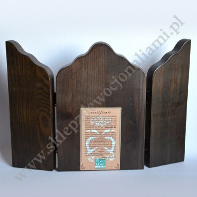 ŚWIĘTA RODZINA - drewniany tryptyk - 84878