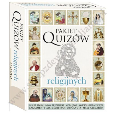PAKIET QUIZÓW RELIGIJNYCH - 4 x CD/DVD - 85192