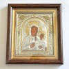 MATKA BOŻA CZĘSTOCHOWSKA - ikona w ramce za szkłem 23 x 25.5 cm - 86000