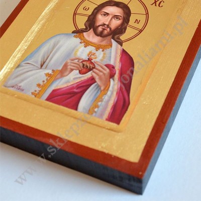 SERCE PANA JEZUSA - ikona 14 x 18 cm - 87351