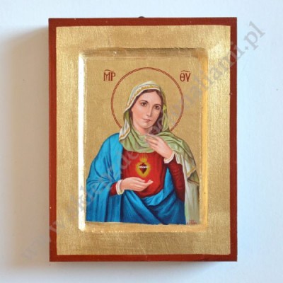 SERCE MARYI -  ikona 14 x 18 cm - 87353