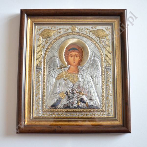 MICHAŁ ARCHANIOŁ - ikona w ramce za szkłem 28.5 x 32.5 cm - 87362
