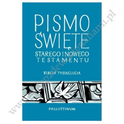 PISMO ŚWIĘTE - BIBLIA PAPIESKA - format A4, złocone brzegi