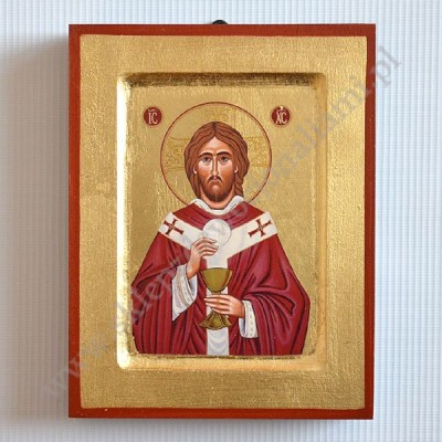 JEZUS NAJWYŻSZY KAPŁAN - ikona 14 x 18 cm - 88030