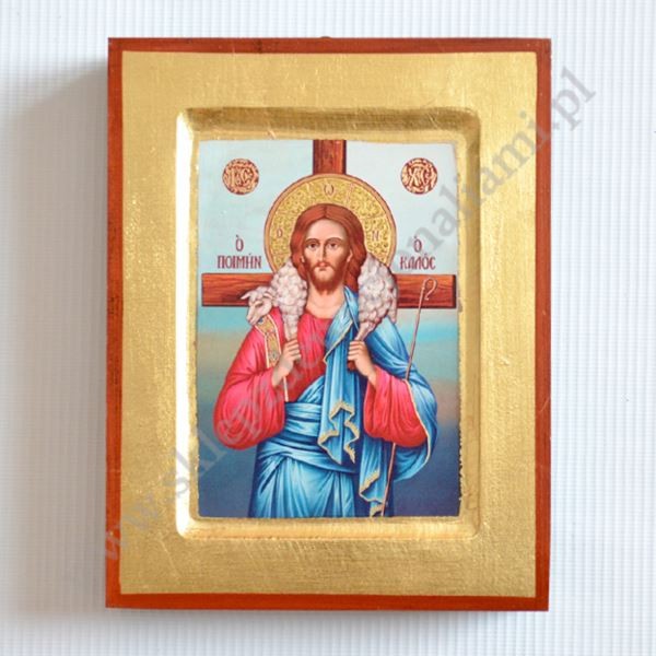 JEZUS DOBRY PASTERZ - ikona 14 x 18 cm - 88029