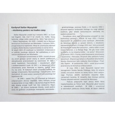 KARD. STEFAN WYSZYŃKI - folder - 88049