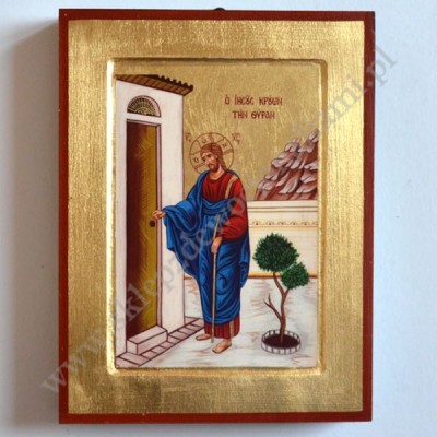 PAN JEZUS U DRZWI - ikona 18 x 24 cm - 88600