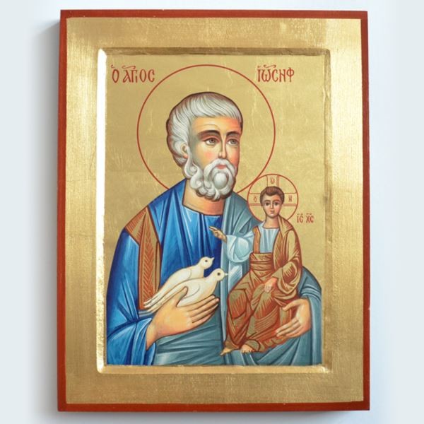 ŚWIETY JÓZEF - ikona 24 x 31 cm - 85991