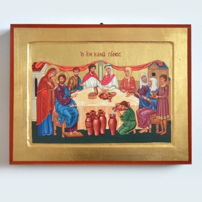 WESELE W KANIE GALILEJSKIEJ - ikona 31 x 24 cm - 88596