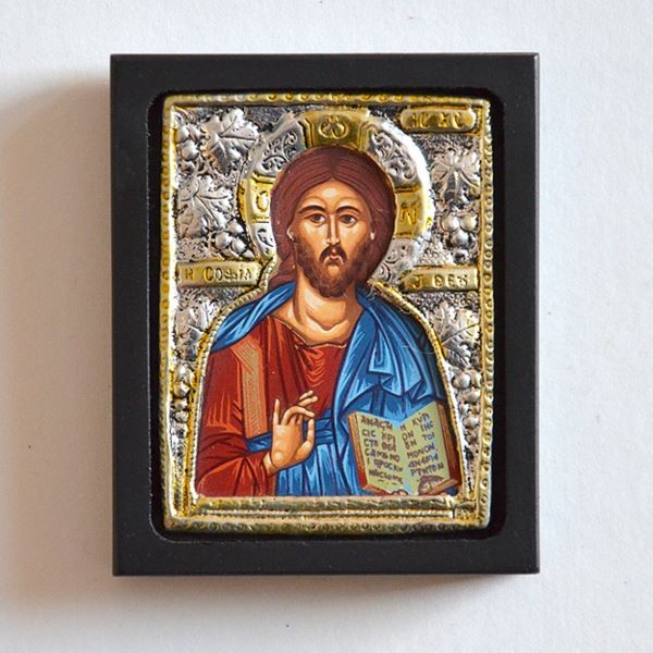 JEZUS PANTOKRATOR - ikonka 6.2 x 7.6 cm - 88088
