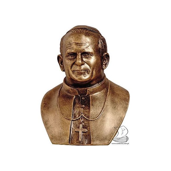 ŚW.JAN PAWEŁ II - POPIERSIE - figura 17 cm - 653