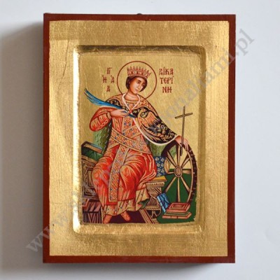 ŚWIĘTA KATARZYNA - ikona 14 x 18 cm - 0533