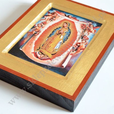 MATKA BOŻA Z GUADELUPE - ikona 14 x 18 cm - 83526