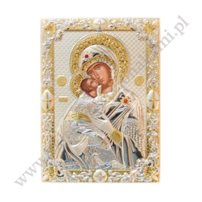 MATKA BOŻA WŁODZIMIERSKA - ikona 15.5 x 21.5 cm - 87909