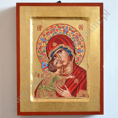 MATKA BOŻA ELEUSA (CZUŁA) - ikona 14 x 18 cm - 1903