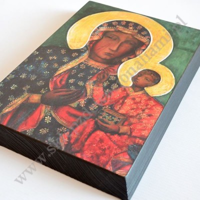 MATKA BOŻA CZĘSTOCHOWSKA - ikona 21.2 x 29.8 cm - 5757