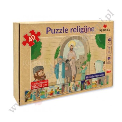 HISTORIA ZBAWIENIA - puzzle dla dzieci - 85947