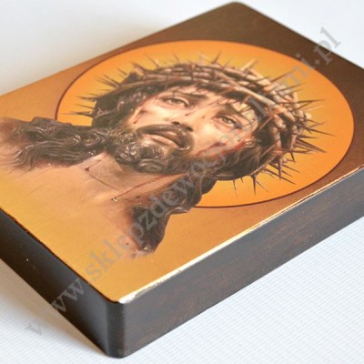JEZUS UMĘCZONY - ikona 12 x 16 cm - 3996-B