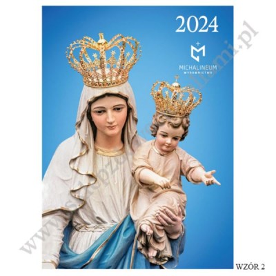 KALENDARZ 2024 - MARYJNY - format A4 - 85174