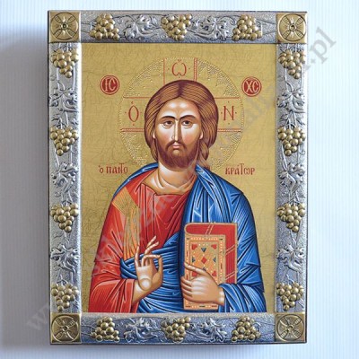 PAN JEZUS PANTOKRATOR - ikona 22.7 x 29.5 cm - 69028