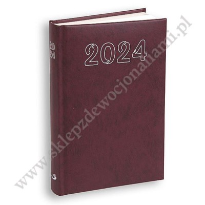 TERMINARZ 2024 - BORDOWY - FORMAT B6 - 72069