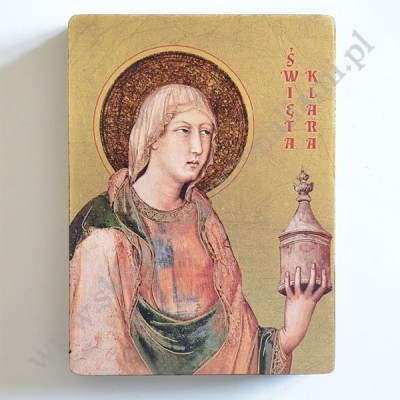 ŚWIĘTA KLARA - ikona 12 x 16 cm - 89471