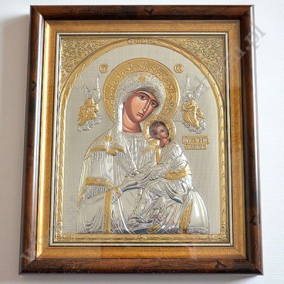 MATKA BOŻA NIEUSTAJĄCEJ POMOCY - ikona w ramce za szkłem 28.7 x 33.6 cm - 84076