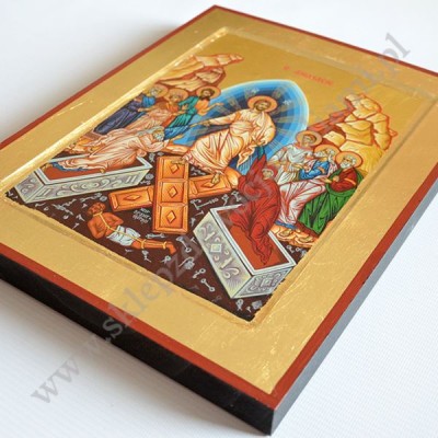 ZMARTWYCHWSTANIE PANA JEZUSA - ikona 24 x 31 cm - 30045