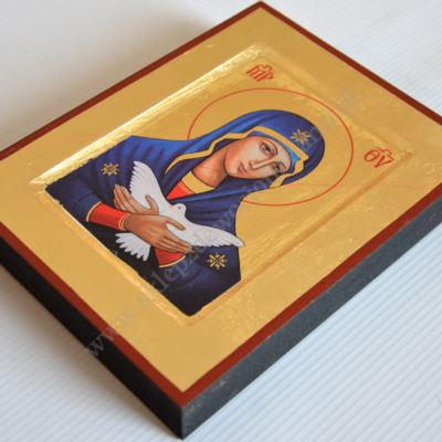 MATKA BOŻA NIOSĄCA DUCHA ŚWIĘTEGO - ikona 14 x 18 cm - 89782