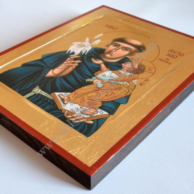 ŚWIĘTY ANTONI - ikona 24 x 31 cm - 71889