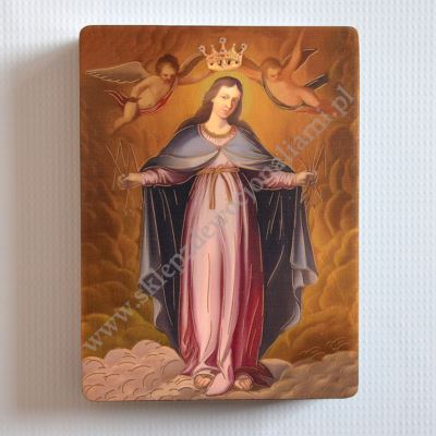 MATKA BOŻA ŁASKAWA - ikona 11.9 x 16 cm - 87956