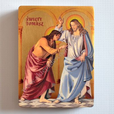 ŚWIĘTY TOMASZ - ikona 11.9 x 16 cm - 3974-B
