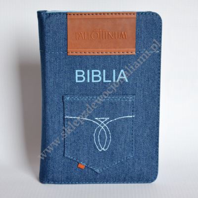PISMO ŚWIĘTE - BIBLIA TYSIĄCLECIA - format oazowy, skóra, zamek + paginatory - 88473