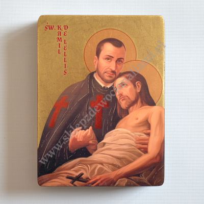 ŚWIĘTY KAMIL - ikona 12 x 16 cm - 79315