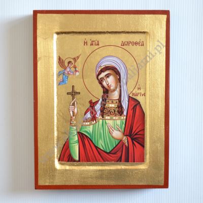 ŚWIĘTA DOROTA - ikona 18 x 23.5 cm - 79483