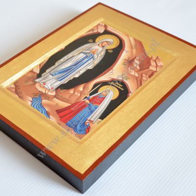 ŚWIĘTA BERNADAETTA - ikona 18 x 23.5 cm - 79482
