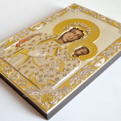 MATKA BOŻA CZĘSTOCHOWSKA - ikona 20 x 28 cm - 75679