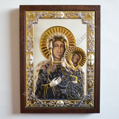 MATKA BOŻA CZĘSTOCHOWSKA - ikona 23 x 31 cm - 87911