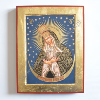 MATKA BOŻA OSTROBRAMSKA - ikona 24 x 31 cm - 4268