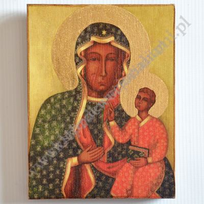 MATKA BOŻA CZĘSTOCHOWSKA - ikona 13 x 17 cm - 82188