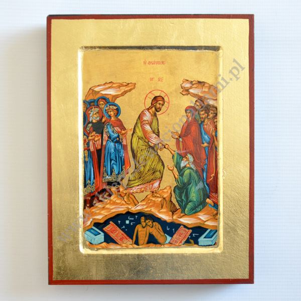 ZMARTWYCHWSTANIE PANA JEZUSA - ikona 18 x 23.5 cm - 0531