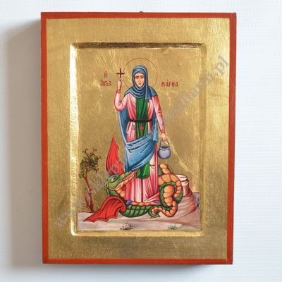 ŚW.MARTA - ikona 18 x 23.5 cm - 75691